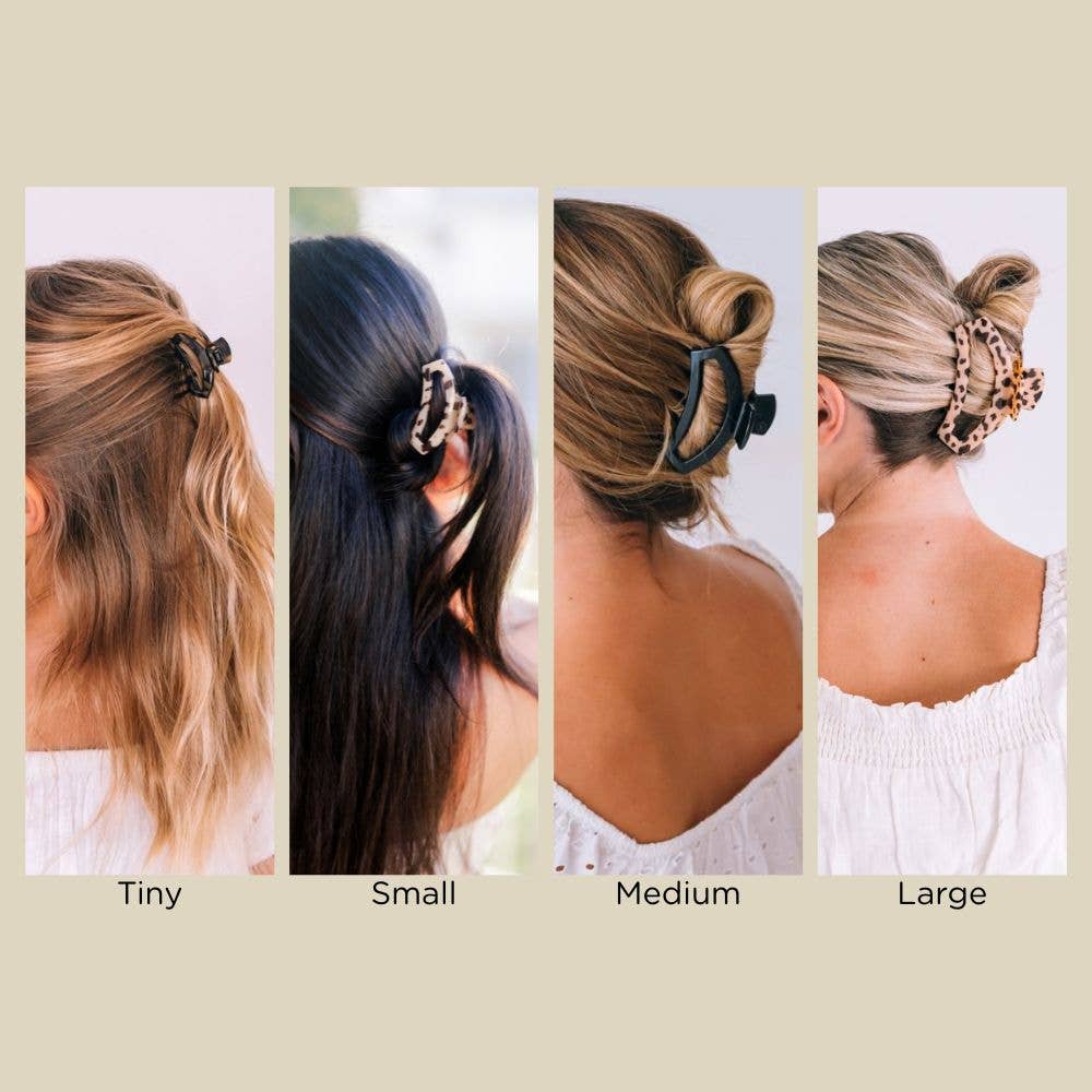 Open Hair Clip | Tiny | Summer Sky
