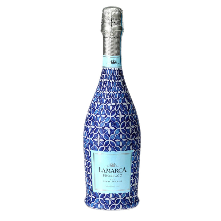 Andalusian Tile Prosecco Bottle Wrap