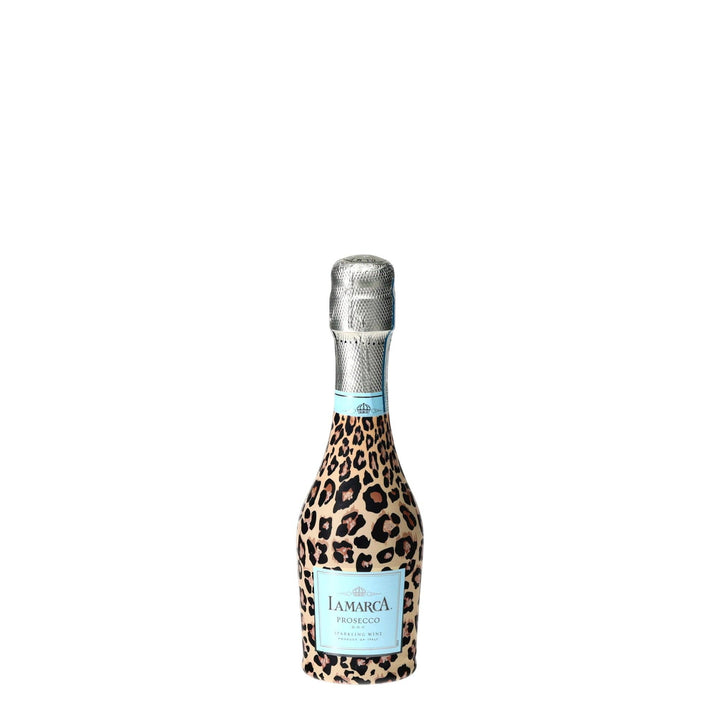 Tan Leopard Mini Prosecco Wraps (Set of 3)