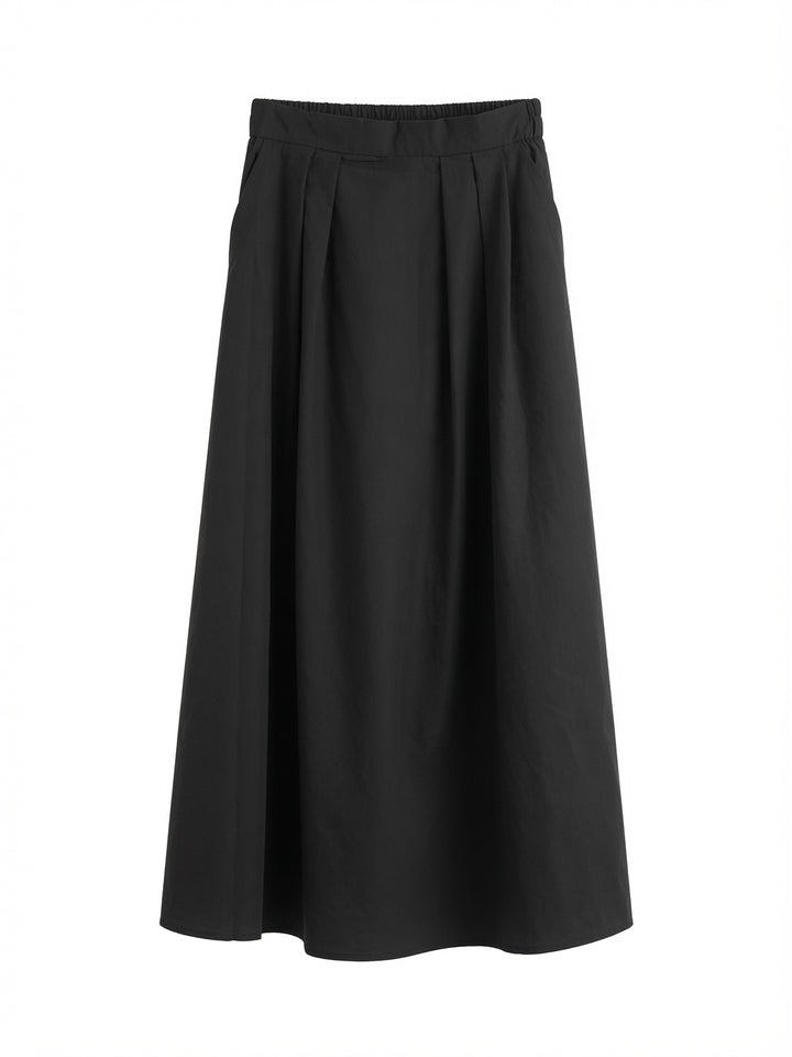 Brad and Rena: Black Maxi Skirt