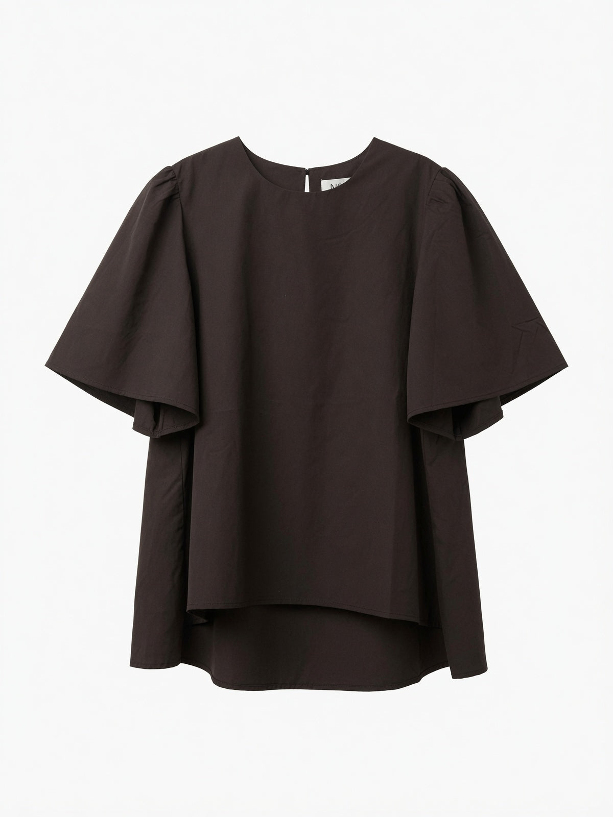 Brad and Rena: Black Puff Sleeve Top