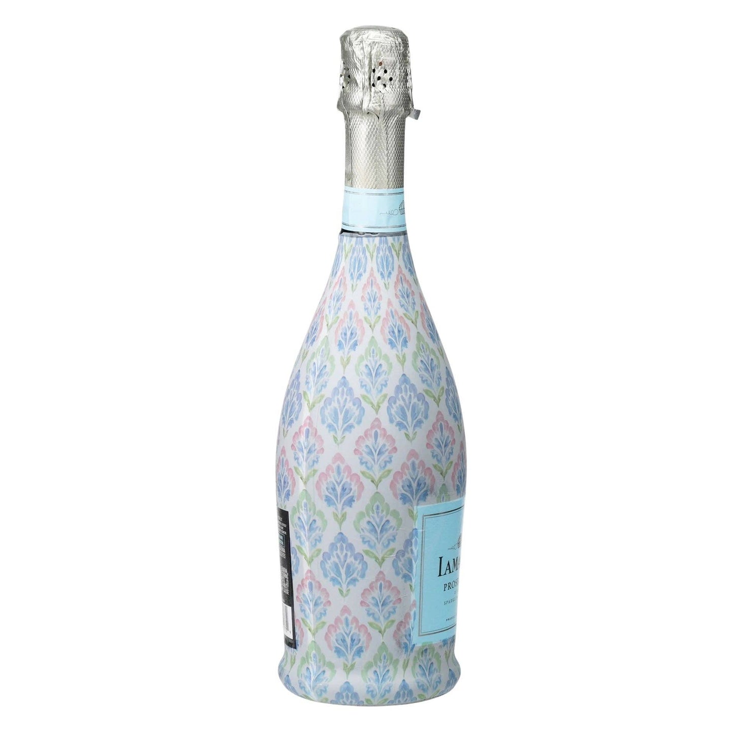 Grandmillennial Pastel Jewels Prosecco Bottle Wrap