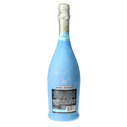 Blue Pearls & Prosecco Prosecco Bottle Wrap