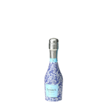 Limited Edition Blue Floral Mini Prosecco Wraps (Set of 3)