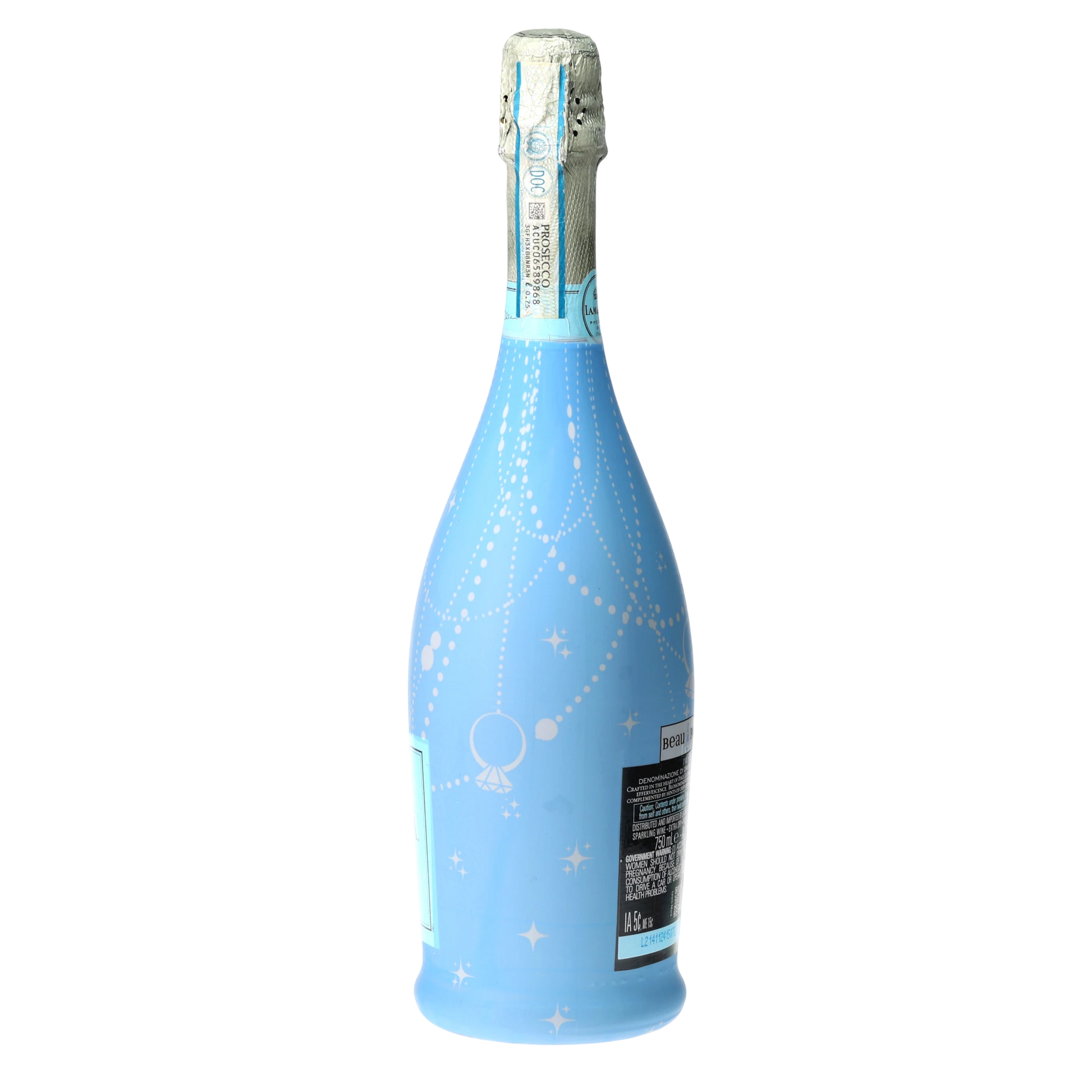 Blue Pearls & Prosecco Prosecco Bottle Wrap