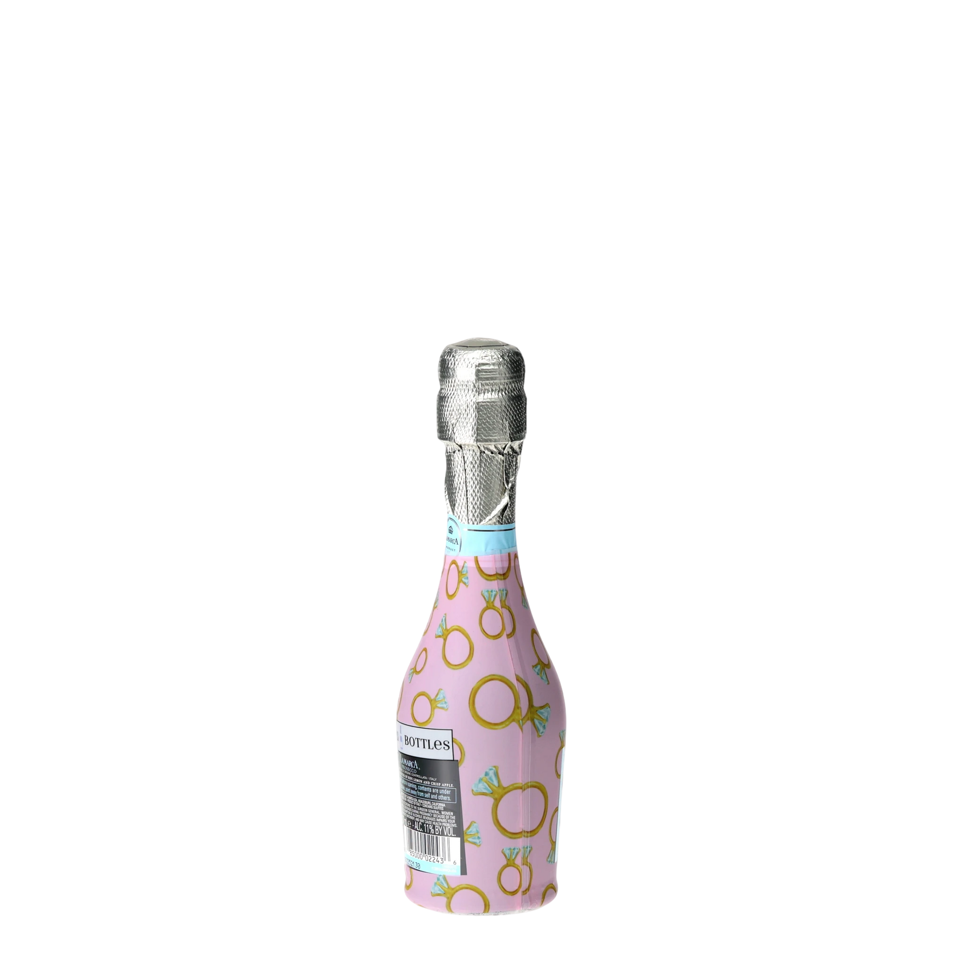 Beau Bottles Pink Engagement Ring - MINI Prosecco Collection - Set of 3 (Wraps Only)