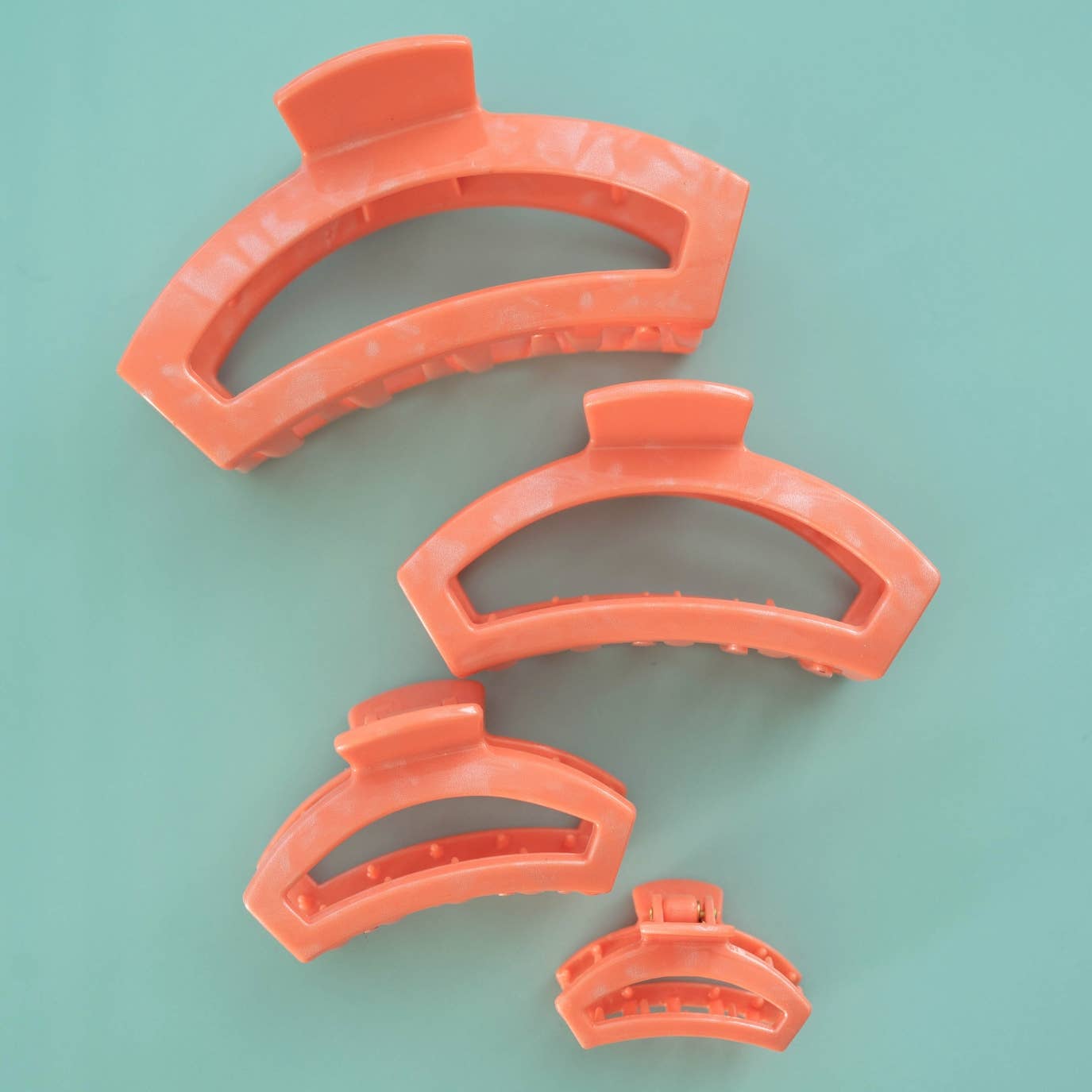 Open Hair Clip | Medium | Dreamsicle