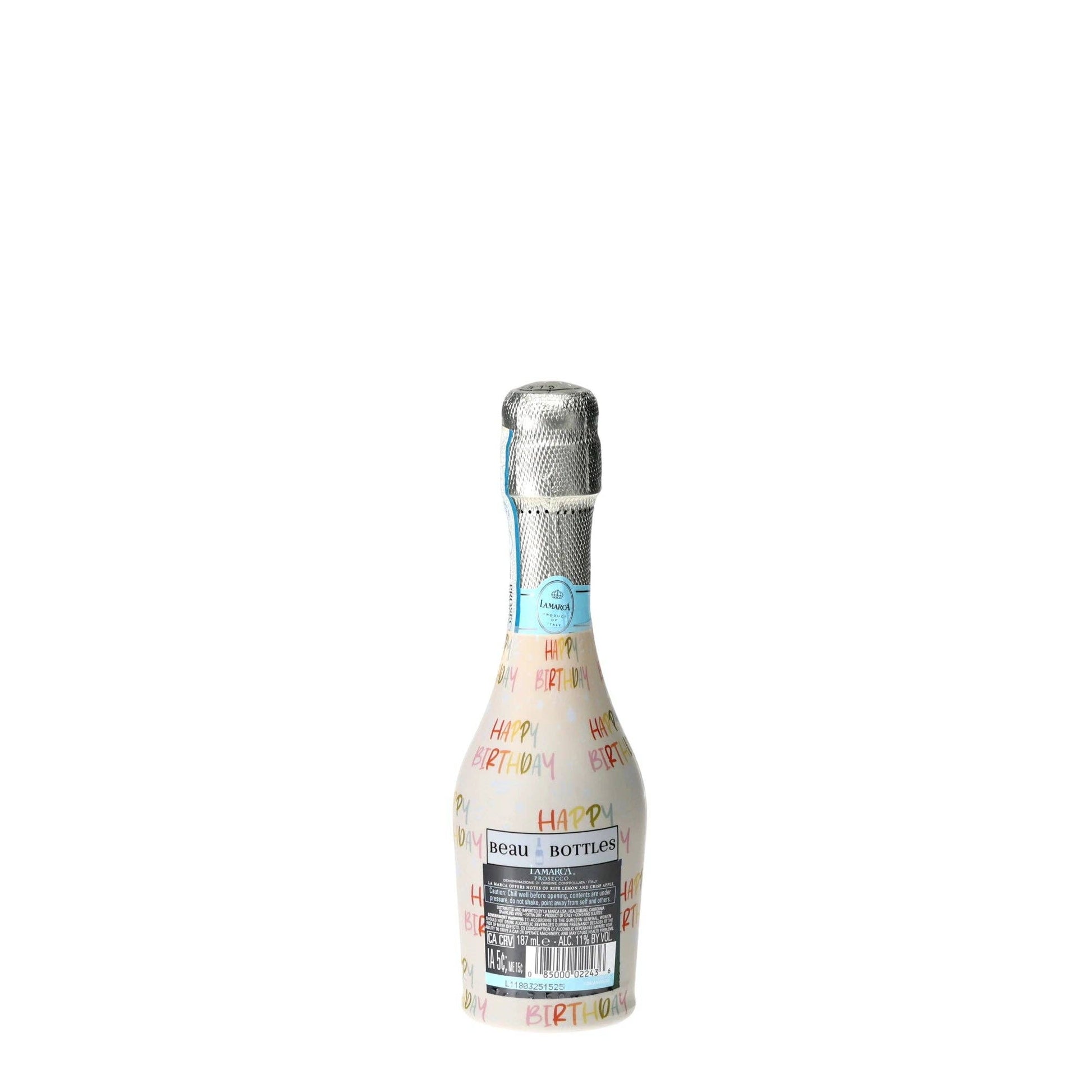Birthday in Pastels Mini Prosecco Wraps (Set of 3)