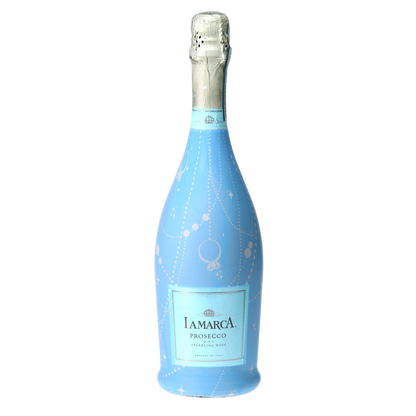Blue Pearls & Prosecco Prosecco Bottle Wrap