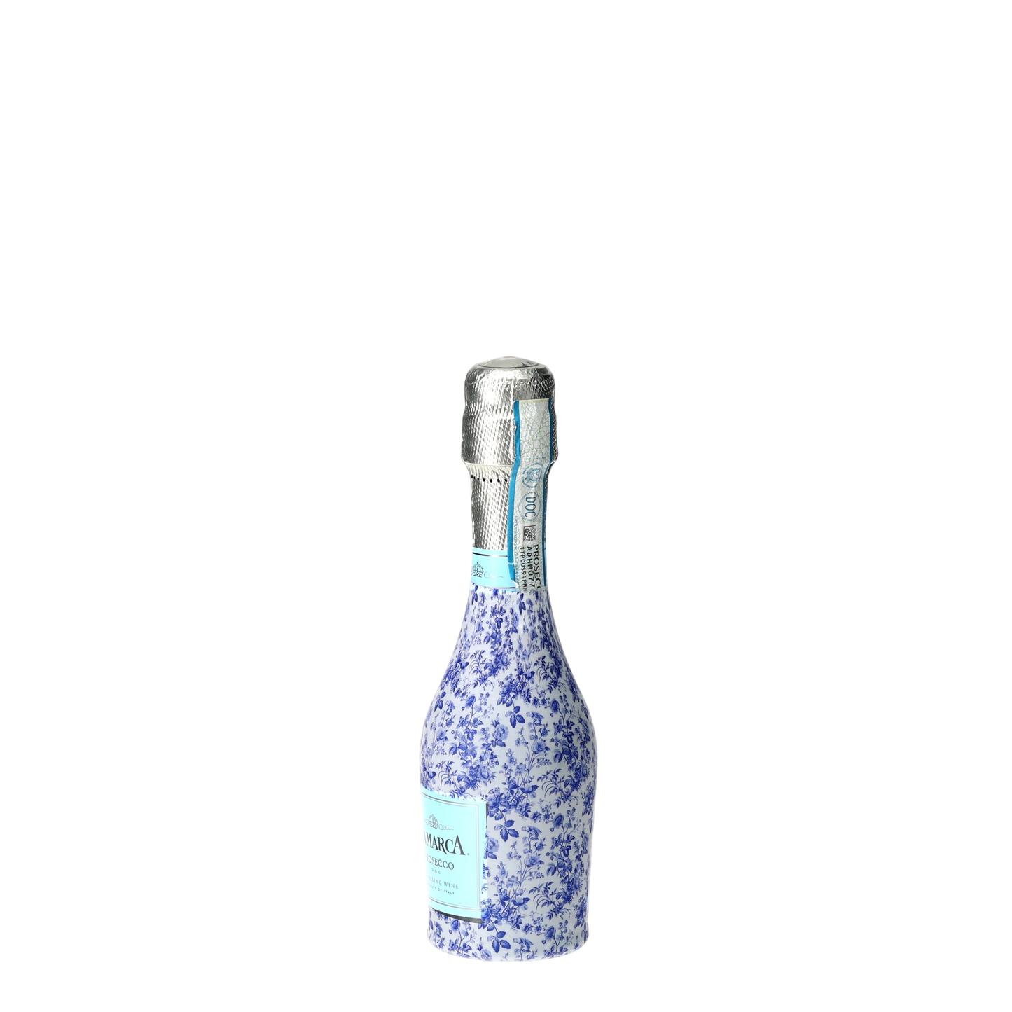 Limited Edition Blue Floral Mini Prosecco Wraps (Set of 3)