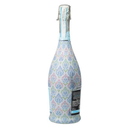 Grandmillennial Pastel Jewels Prosecco Bottle Wrap