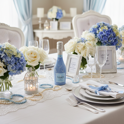 Blue Pearls & Prosecco Mini Prosecco Wraps (Set of 3)