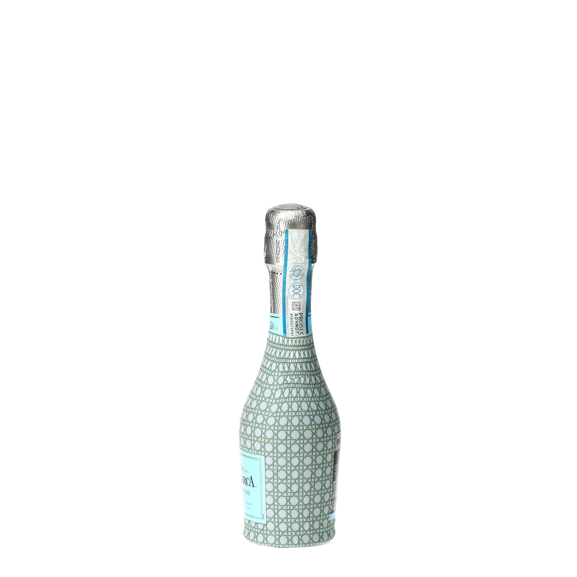Sage & White Cane Mini Prosecco Wraps (Set of 3)