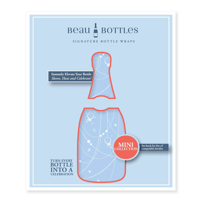 Blue Pearls & Prosecco Mini Prosecco Wraps (Set of 3)