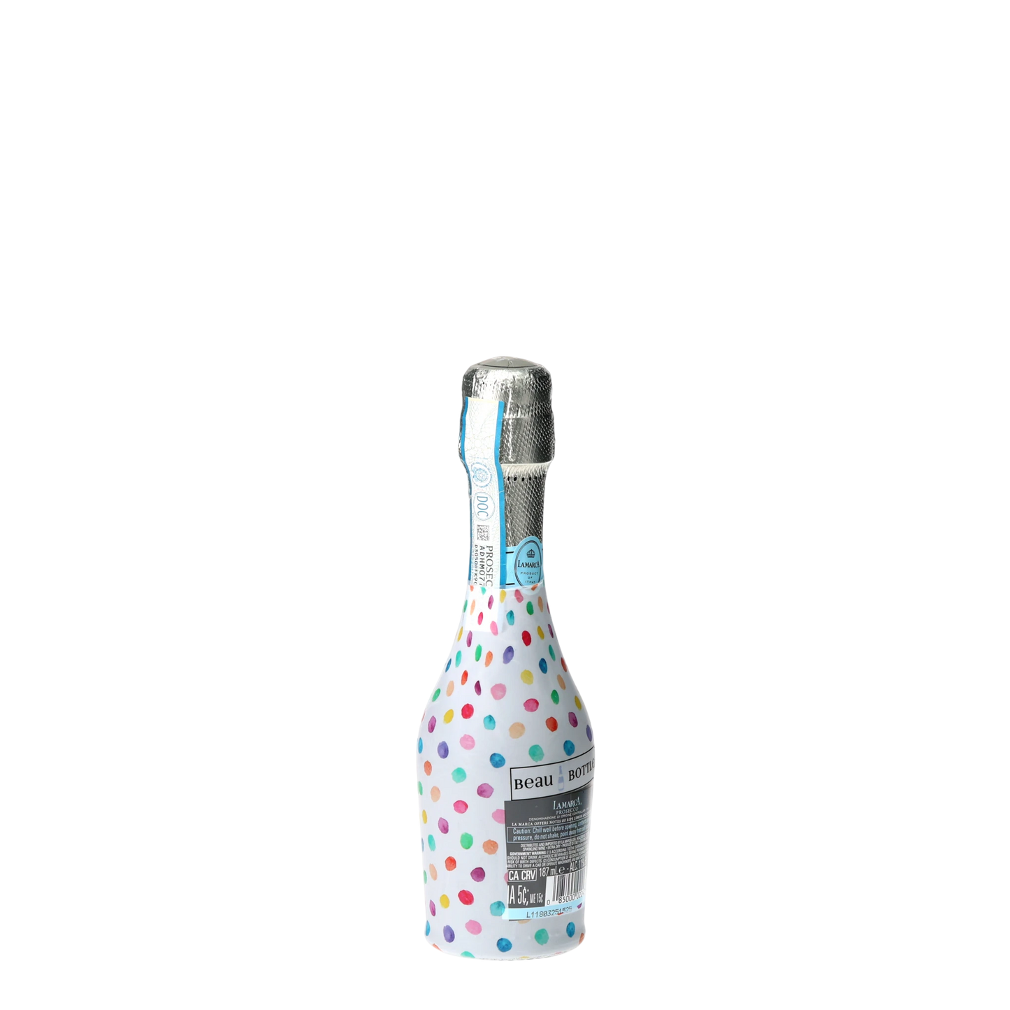 Beau Bottles Colorful Dots - MINI Prosecco Collection - Set of 3 (Wraps Only)