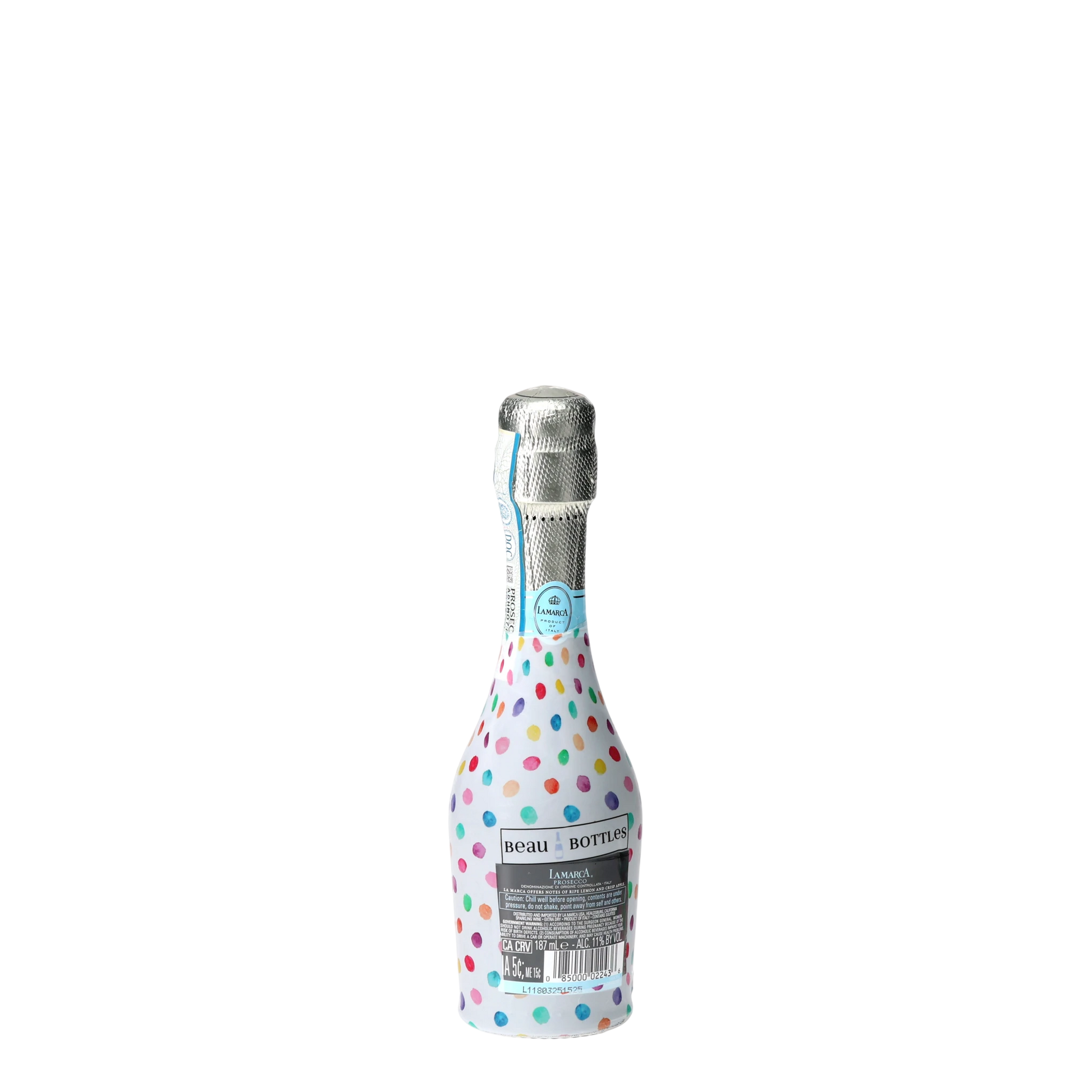 Beau Bottles Colorful Dots - MINI Prosecco Collection - Set of 3 (Wraps Only)
