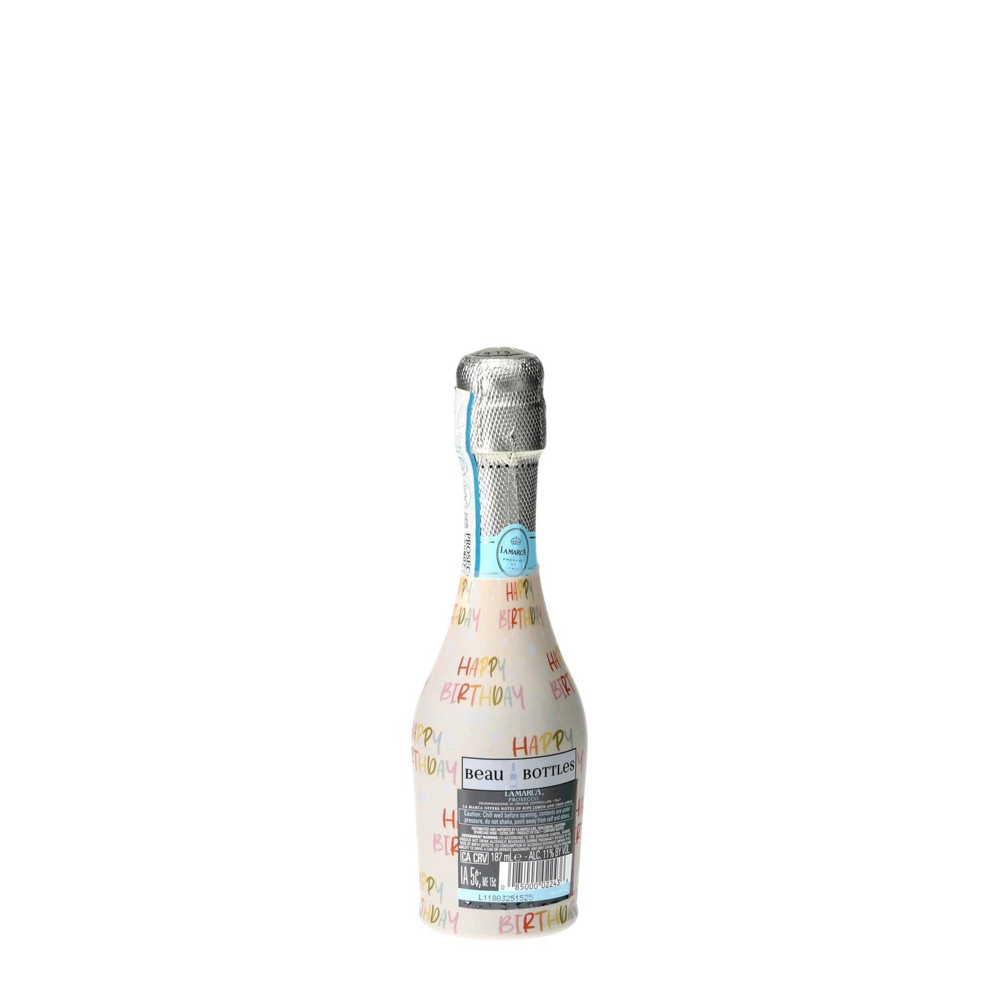 Birthday in Pastels Mini Prosecco Wraps (Set of 3)