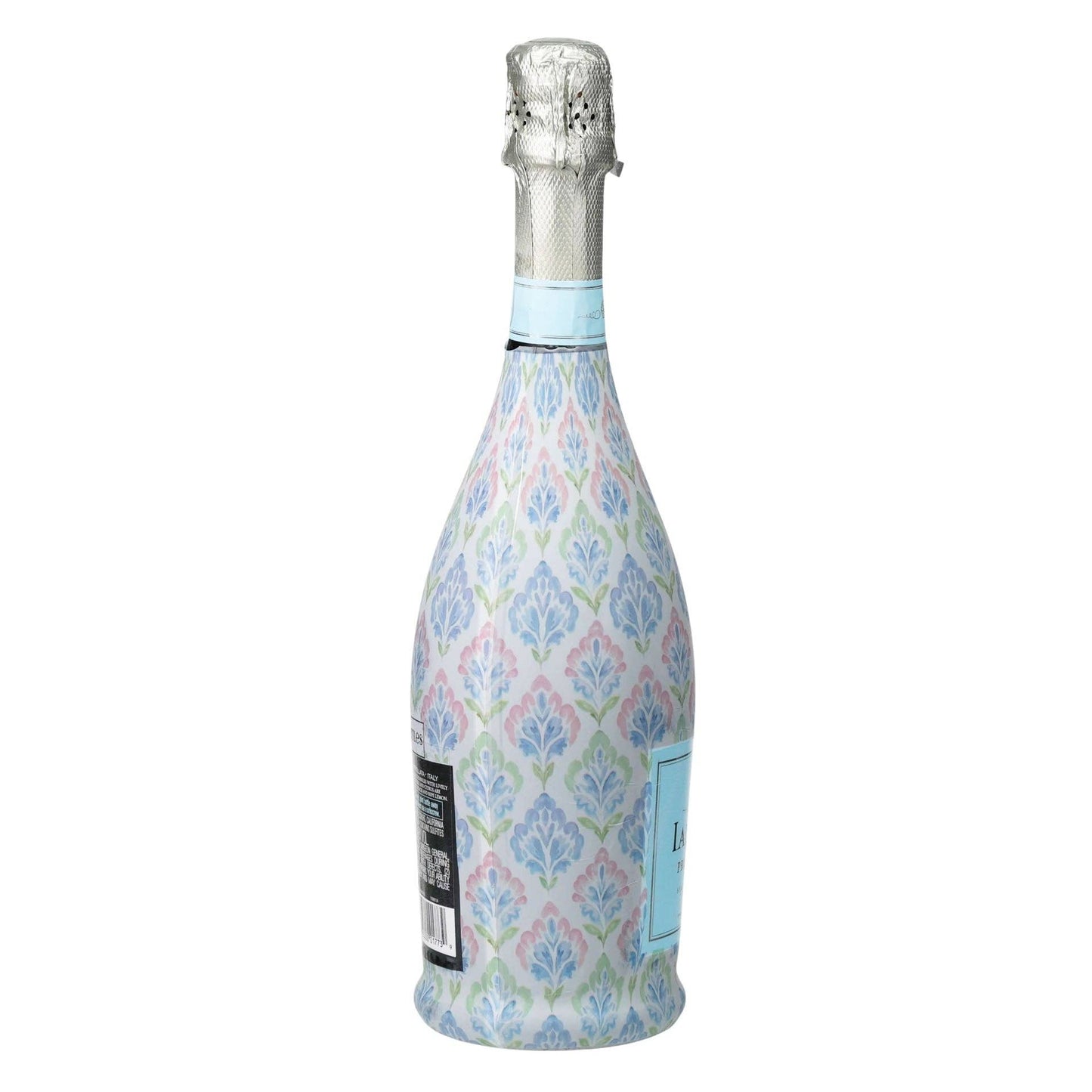 Grandmillennial Pastel Jewels Prosecco Bottle Wrap