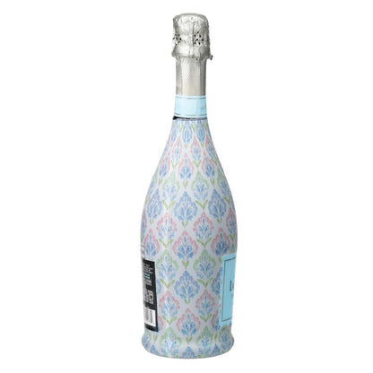Grandmillennial Pastel Jewels Prosecco Bottle Wrap