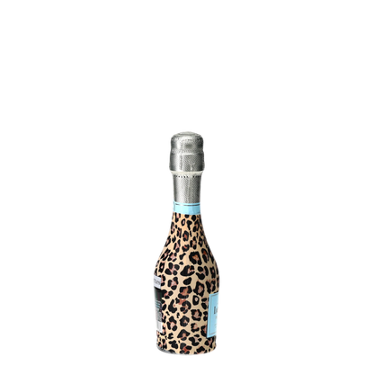 Tan Leopard Mini Prosecco Wraps (Set of 3)