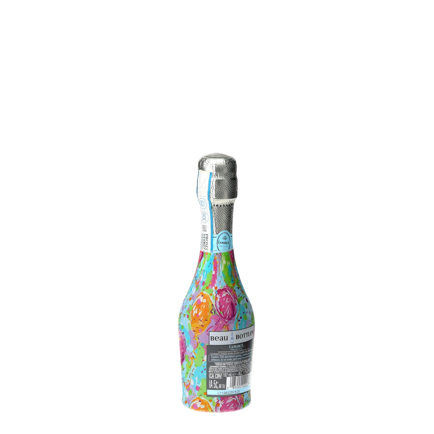 Beau Bottles Happy Birthday Balloons - MINI Prosecco Collection - Set of 3 (Wraps Only)