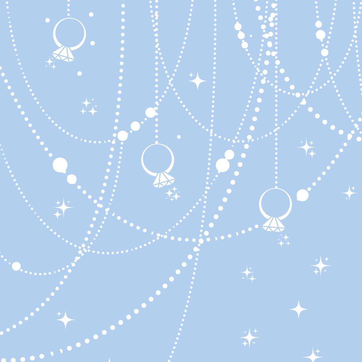 Blue Pearls & Prosecco Prosecco Bottle Wrap