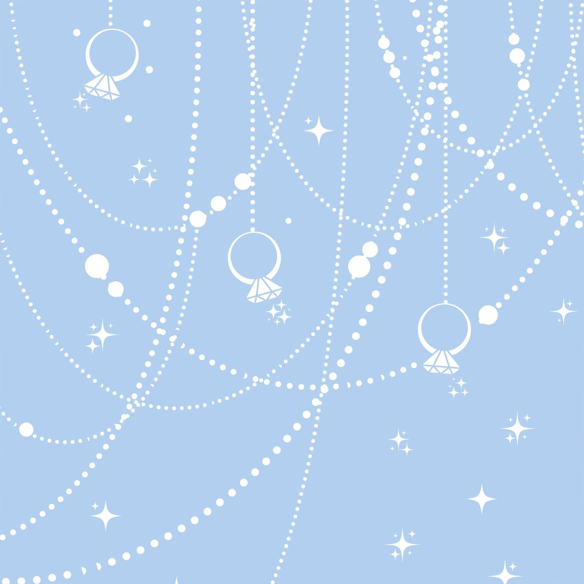 Blue Pearls & Prosecco Prosecco Bottle Wrap