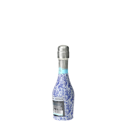 Limited Edition Blue Floral Mini Prosecco Wraps (Set of 3)