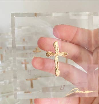 Anna Walding: Acrylic Cross Block