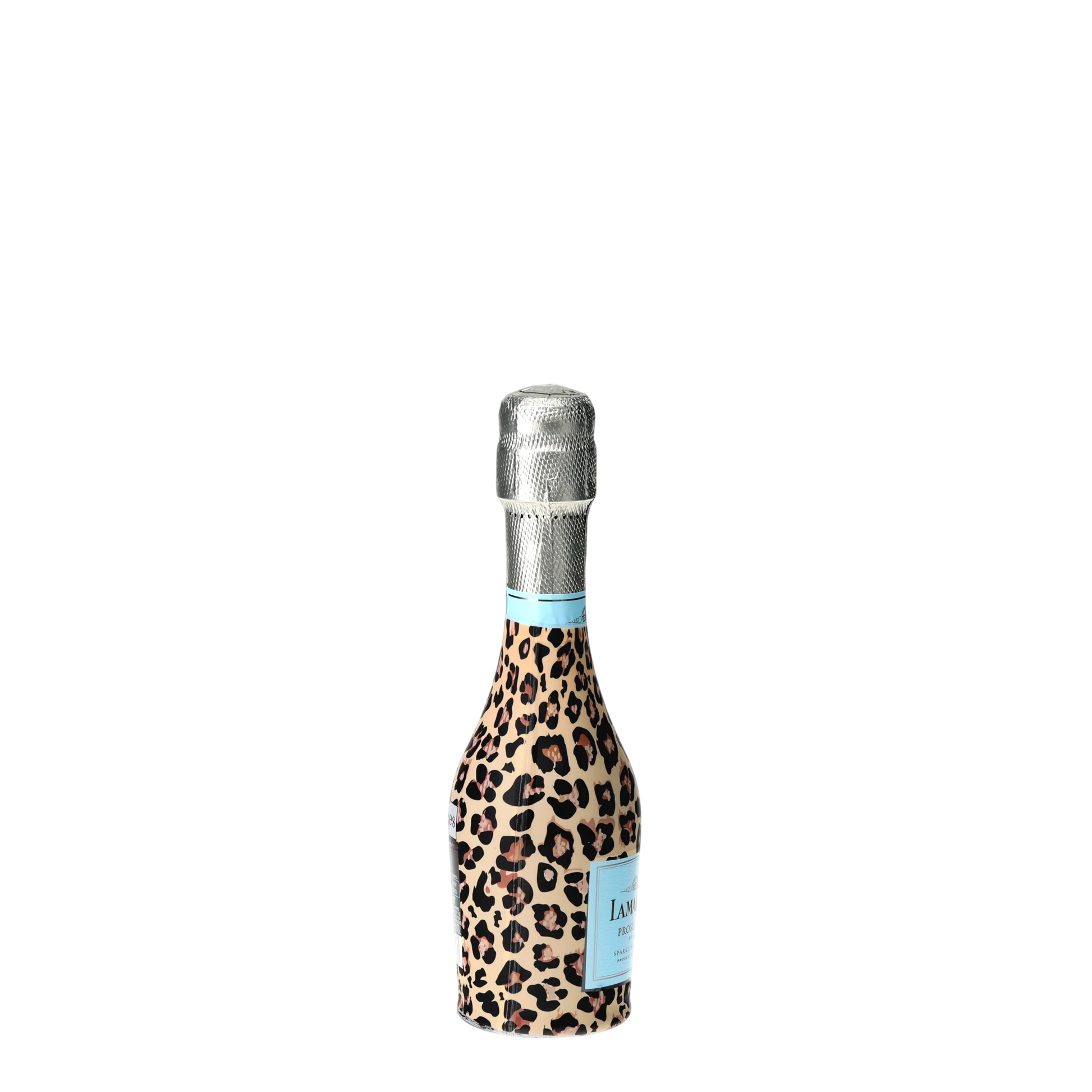 Tan Leopard Mini Prosecco Wraps (Set of 3)