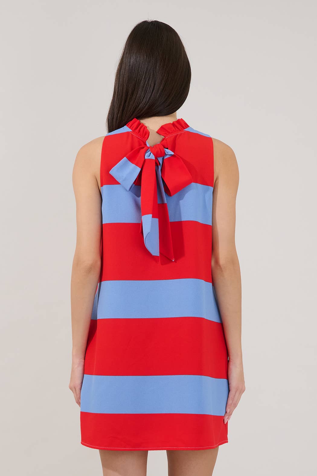 Benson Trapeze Mini Dress Stripe
