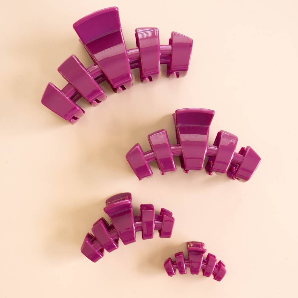 Classic Mulberry Medium Claw Clip
