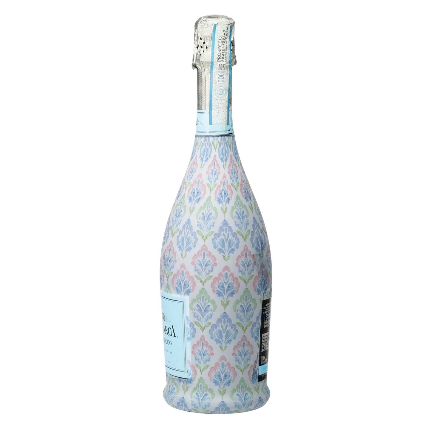 Grandmillennial Pastel Jewels Prosecco Bottle Wrap