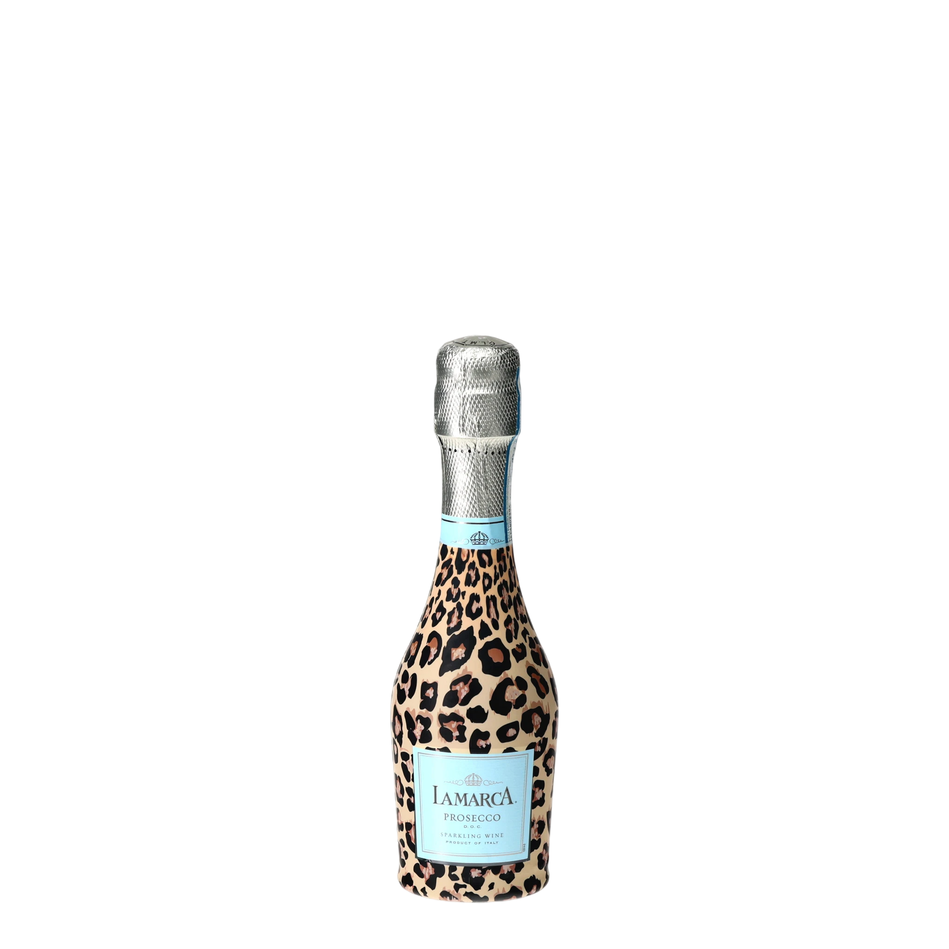 Tan Leopard Mini Prosecco Wraps (Set of 3)
