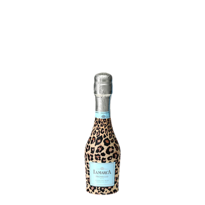 Tan Leopard Mini Prosecco Wraps (Set of 3)