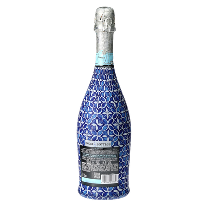 Andalusian Tile Prosecco Bottle Wrap