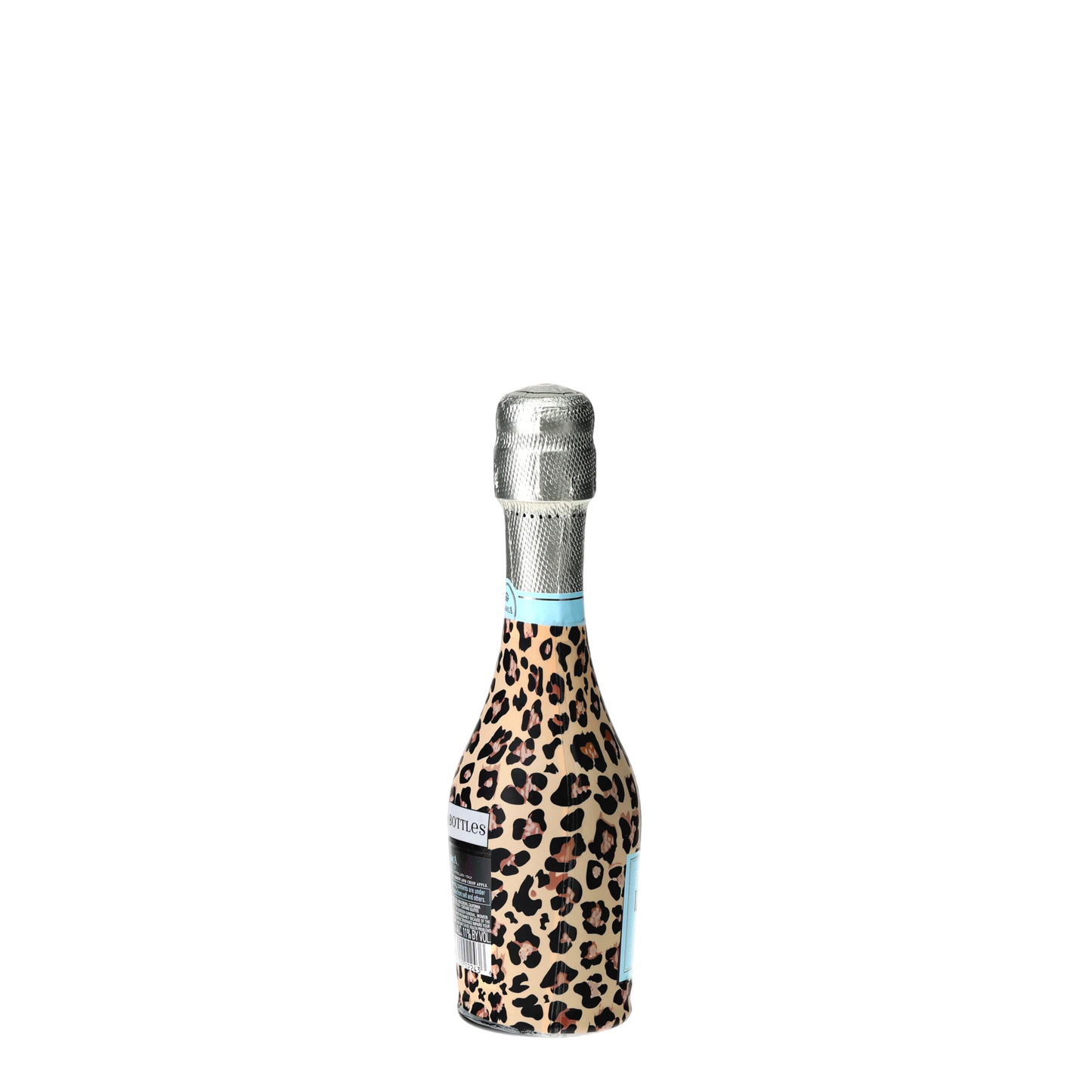 Tan Leopard Mini Prosecco Wraps (Set of 3)
