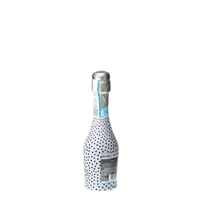 Black & White Dots Mini Prosecco Wraps (Set of 3)