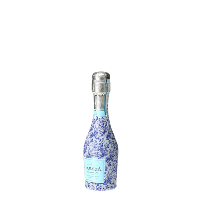 Limited Edition Blue Floral Mini Prosecco Wraps (Set of 3)