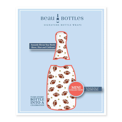 Beau Bottles Footballs - MINI Prosecco Collection - Set of 3 (Wraps Only)