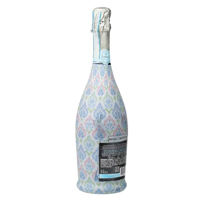 Grandmillennial Pastel Jewels Prosecco Bottle Wrap