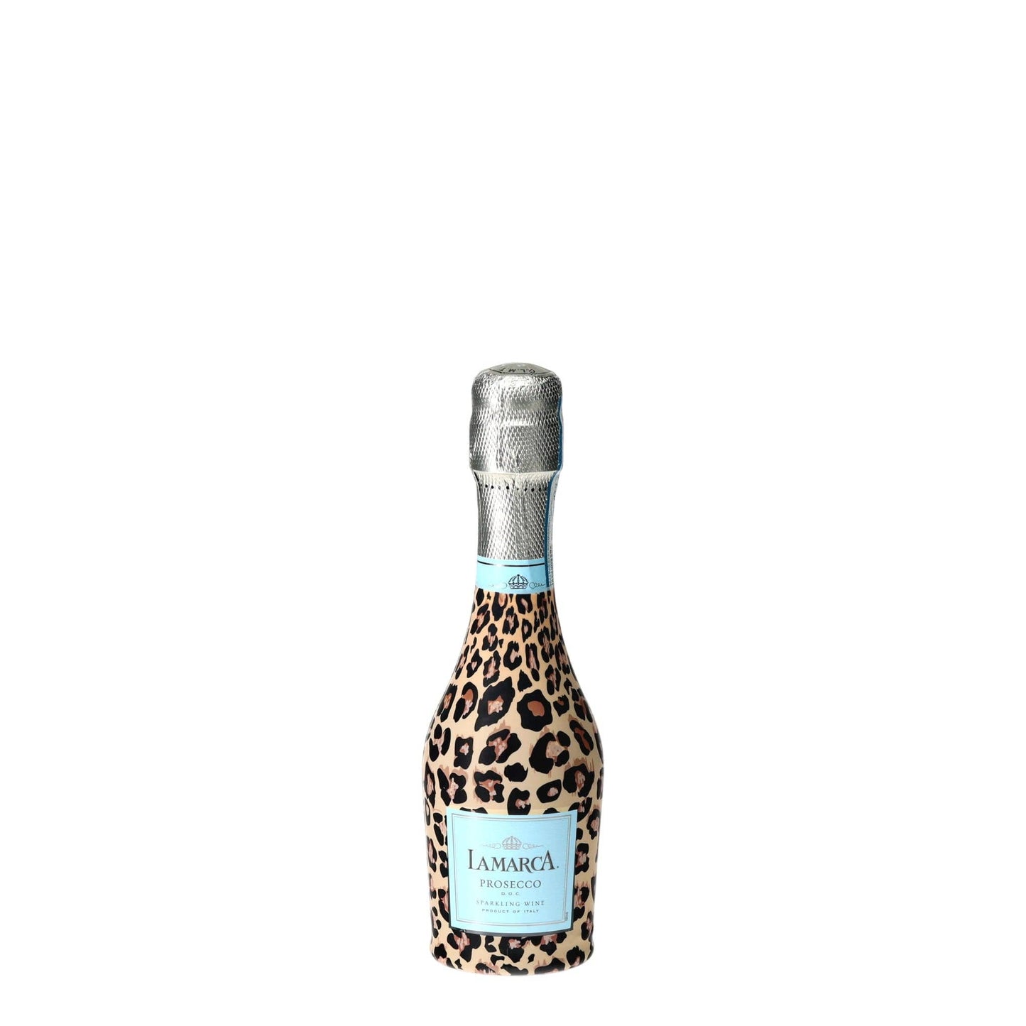 Tan Leopard Mini Prosecco Wraps (Set of 3)