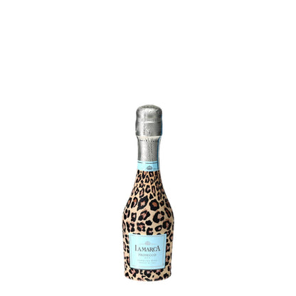 Tan Leopard Mini Prosecco Wraps (Set of 3)
