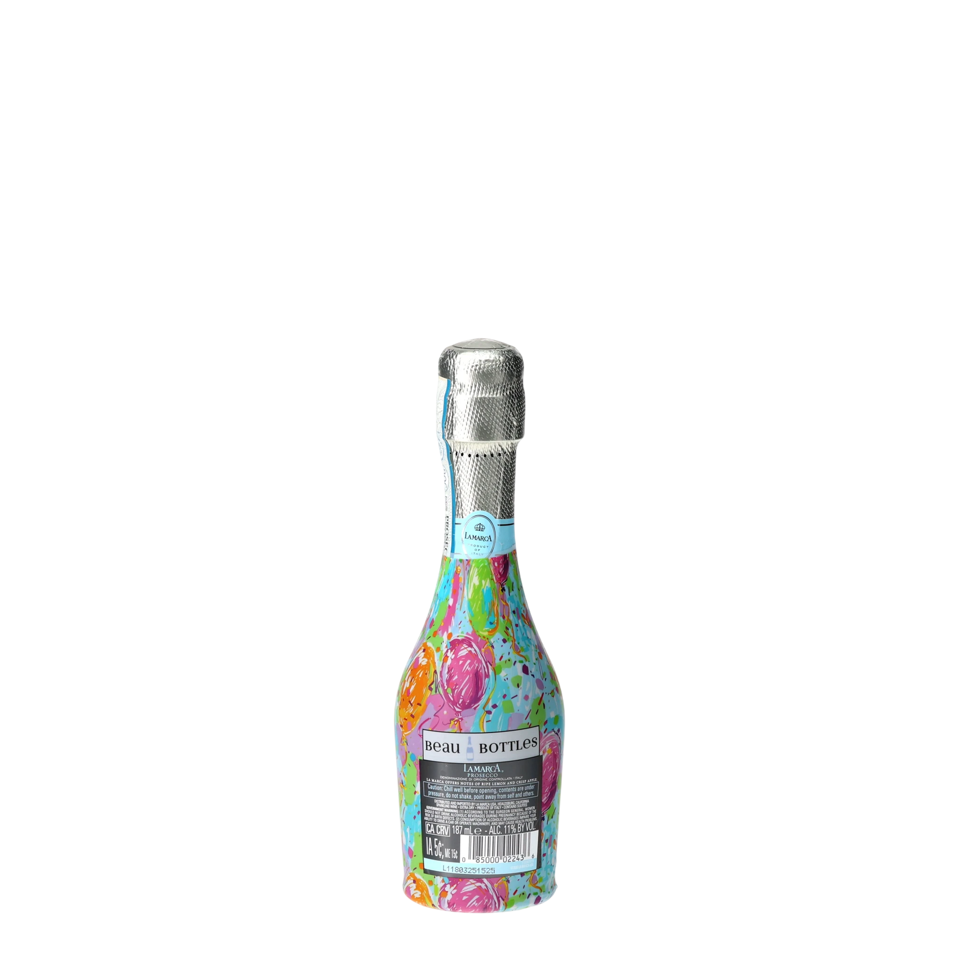 Beau Bottles Happy Birthday Balloons - MINI Prosecco Collection - Set of 3 (Wraps Only)