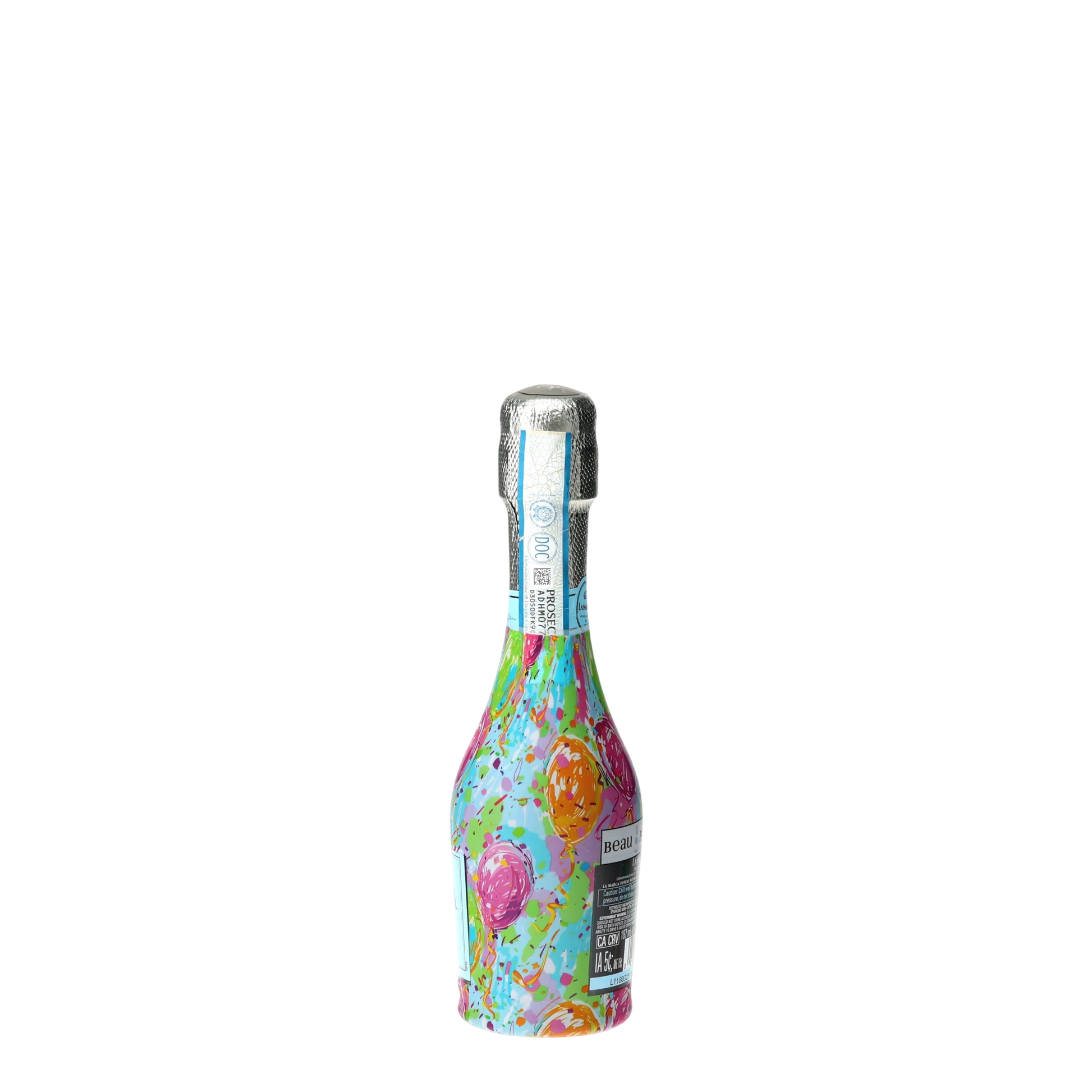 Beau Bottles Happy Birthday Balloons - MINI Prosecco Collection - Set of 3 (Wraps Only)