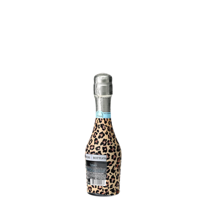 Tan Leopard Mini Prosecco Wraps (Set of 3)