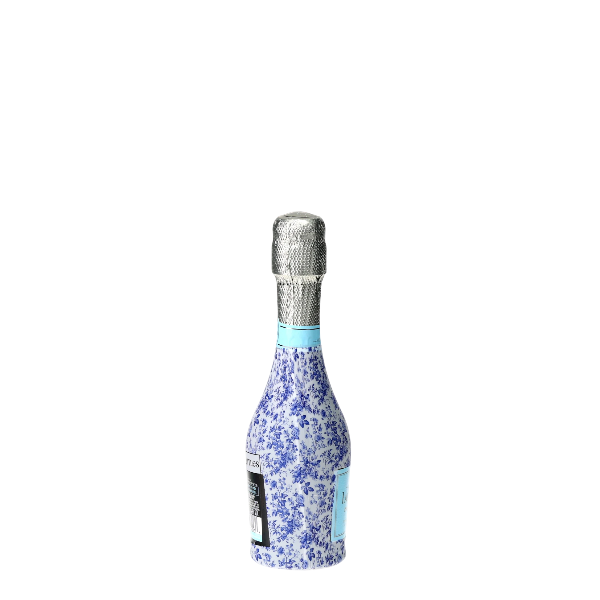 Limited Edition Blue Floral Mini Prosecco Wraps (Set of 3)