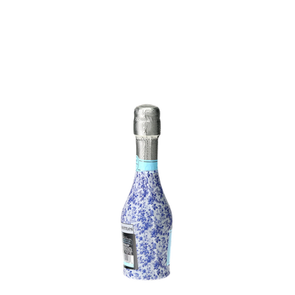 Limited Edition Blue Floral Mini Prosecco Wraps (Set of 3)