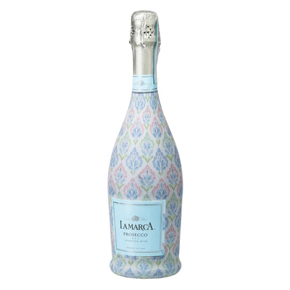 Grandmillennial Pastel Jewels Prosecco Bottle Wrap