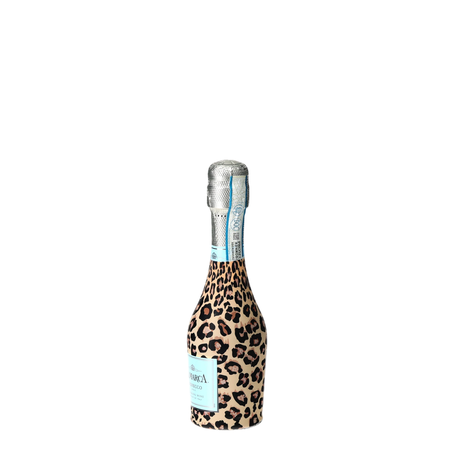 Tan Leopard Mini Prosecco Wraps (Set of 3)